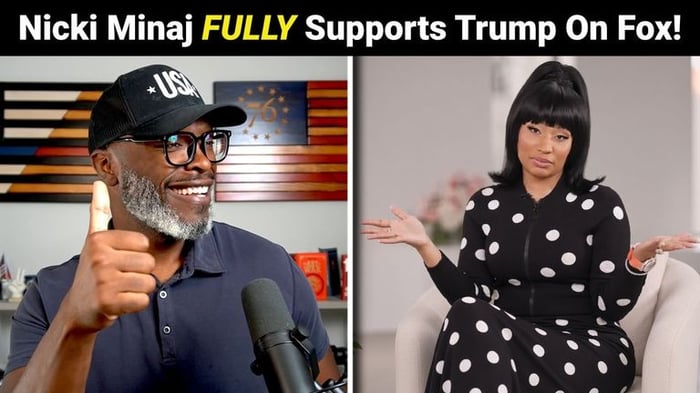 Nicki Minaj Fully Supports Trump Despite The Haters!