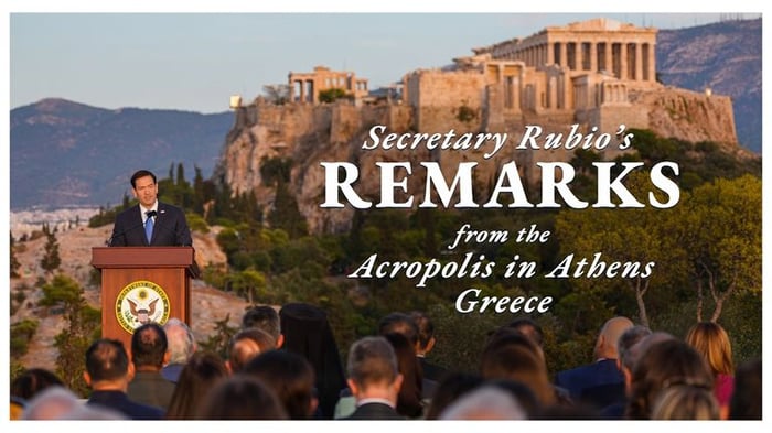 Marco Rubio Speech from the Acropolis