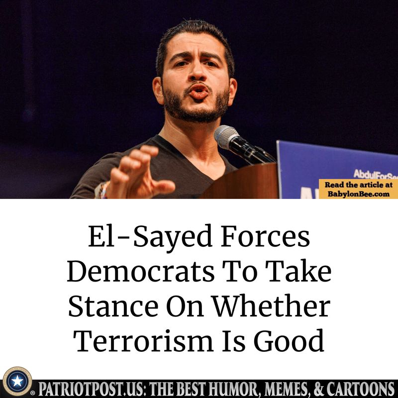 Terrorism Bad?