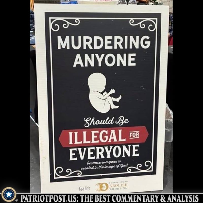 Because Murder Is Wrong