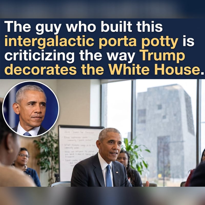 Obama White House Decor