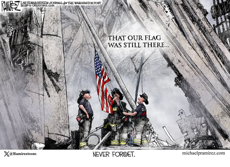 Michael Ramirez — September 15, 2026