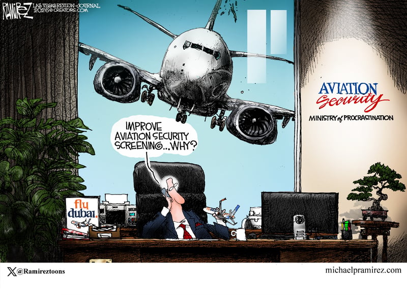 Michael Ramirez — October 8, 2026