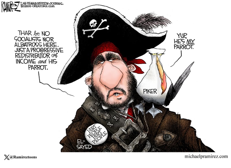 Michael Ramirez — September 3, 2026