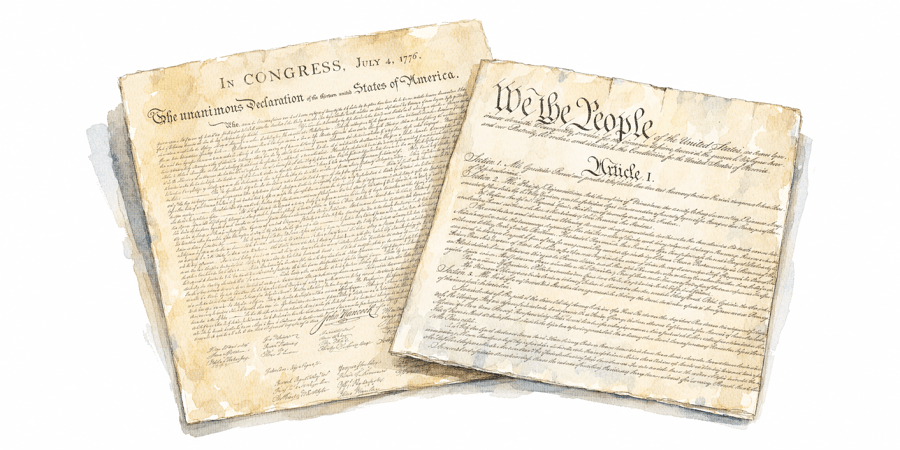 Declaration, Constitution